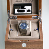 2021 Girard Perregaux Laureato Chronograph Blue Dial