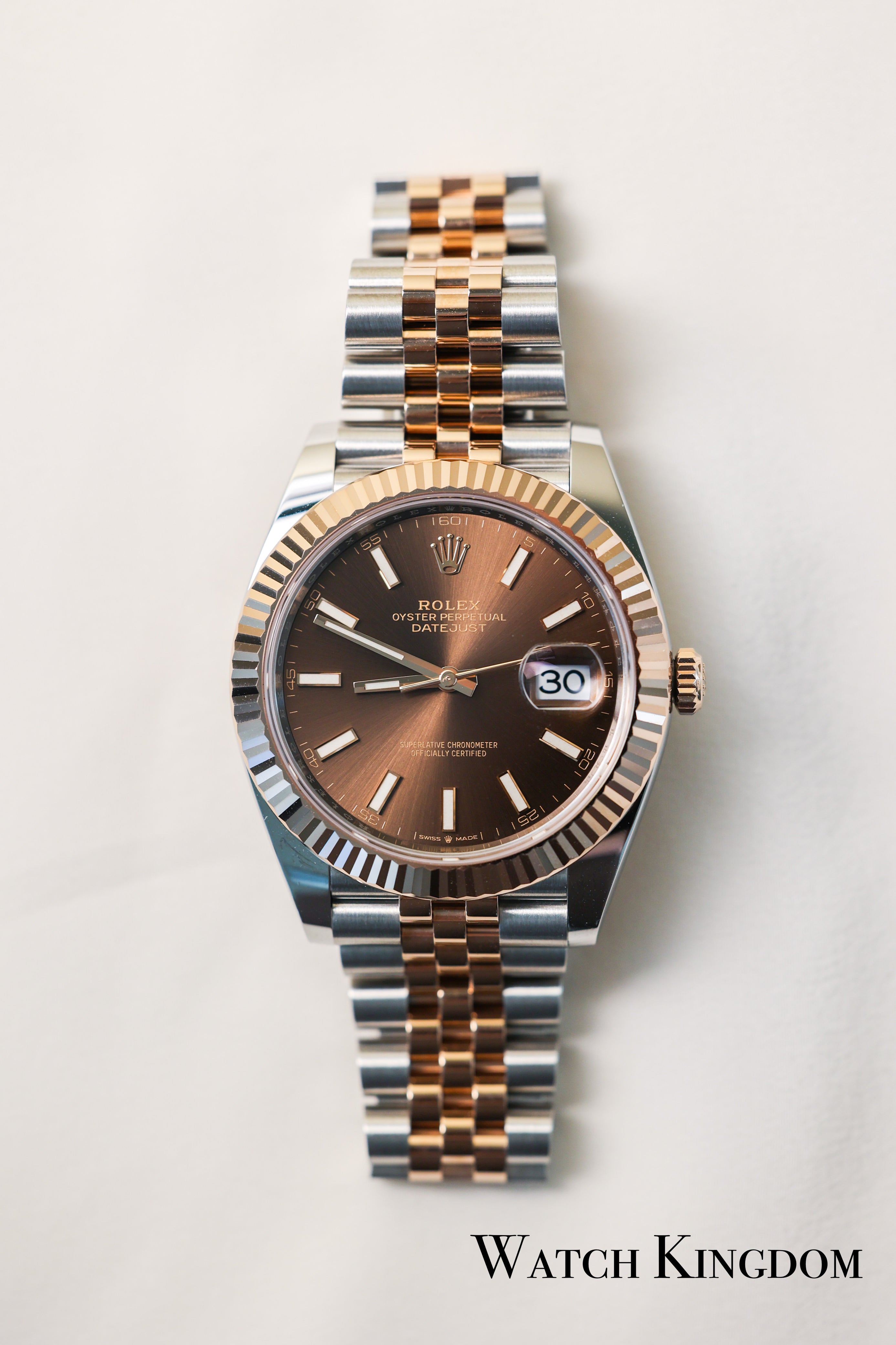 Rolex datejust 41 on sale jubilee two tone