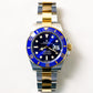 2021 Rolex Blue Submariner Date Two Tone Yellow Gold