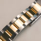 2022 Datejust 41 Black Diamonds Dial Fluted Oyster Bracelet Two Tone Yellow Gold