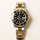 2022 Rolex Submariner Date Black Dial Two Tone Yellow Gold