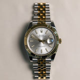 2023 Rolex Datejust 41 Silver Dial Two Tone Yellow Gold