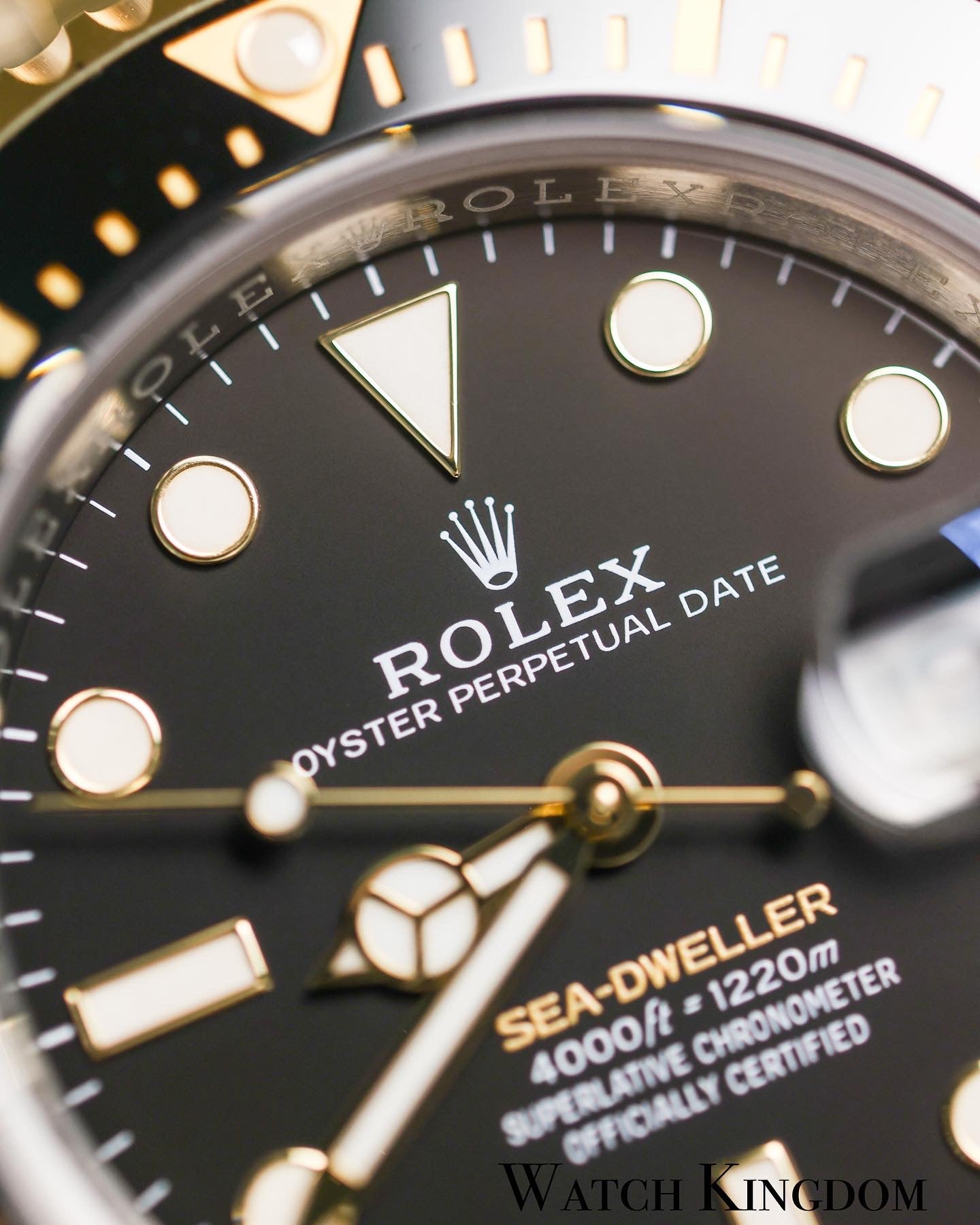 2022 Rolex Sea-Dweller 43 Two Tone Yellow Gold