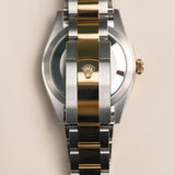 2022 Rolex Sky-Dweller Black Dial Two Tone Yellow Gold