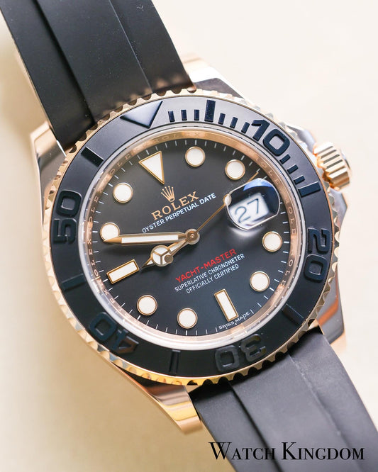2017 Rolex Yacht Master 40 Rose Gold