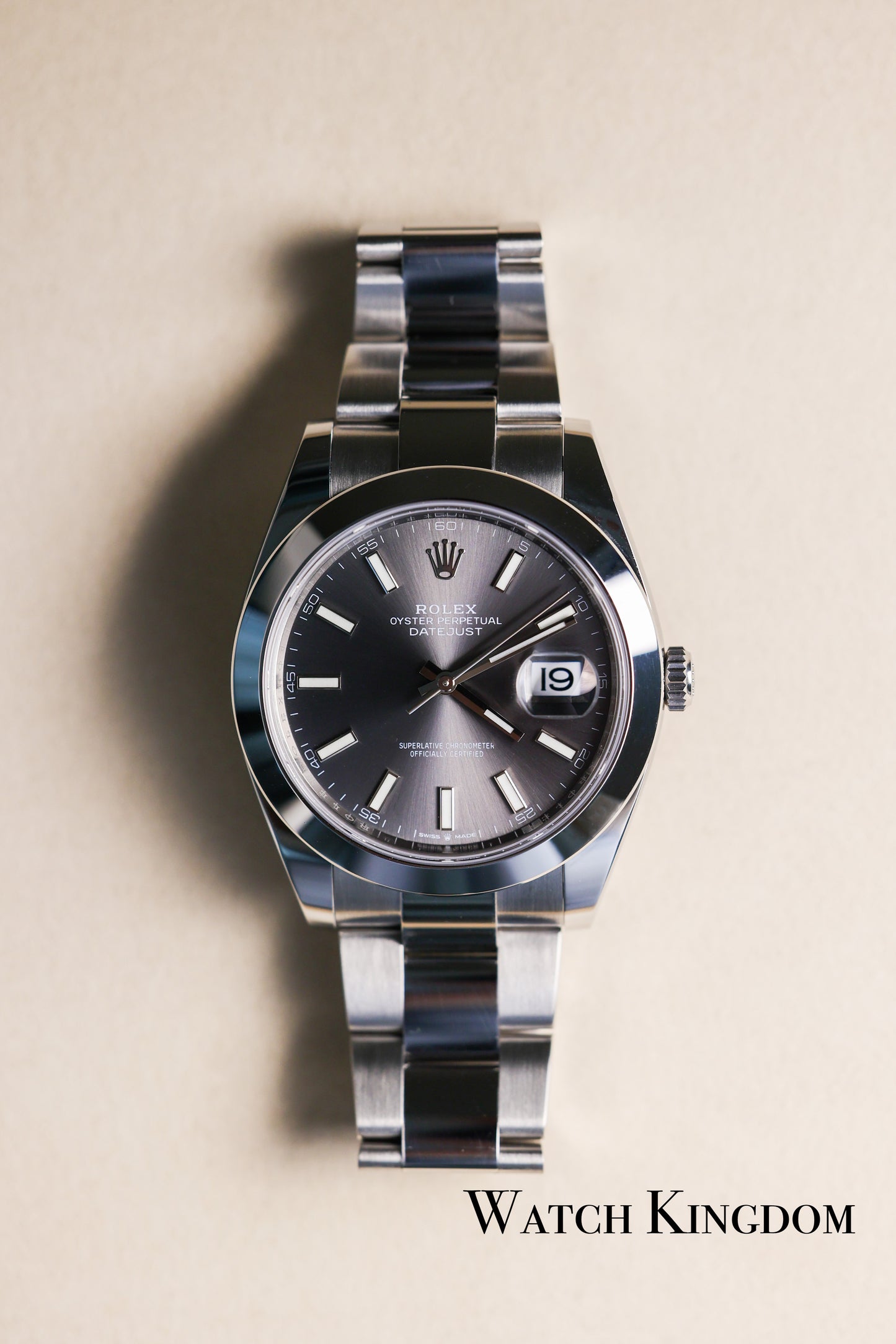 2021 Rolex Datejust 41 Slate Dial