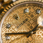 2022 Rolex Datejust 36 Champagne Dial Fluted Jubilee Two Tone Yellow Gold