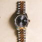 2023 Rolex Datejust 31 Slate Dial Fluted Jubilee Two Tone Rose Gold
