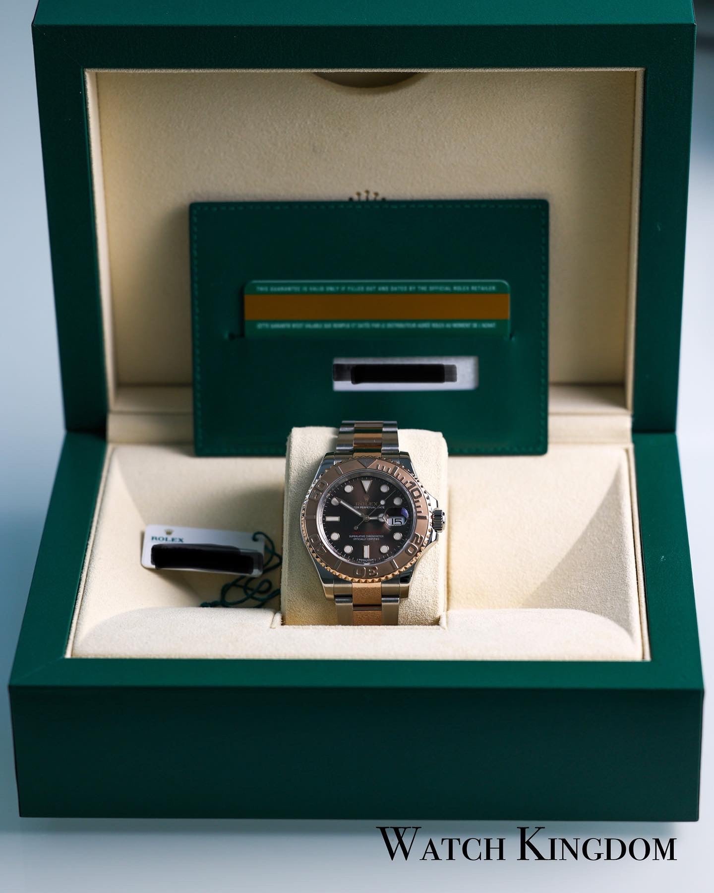 2018 Rolex Yacht-Master 40 Chocolate Dial Two Tone Rose Gold