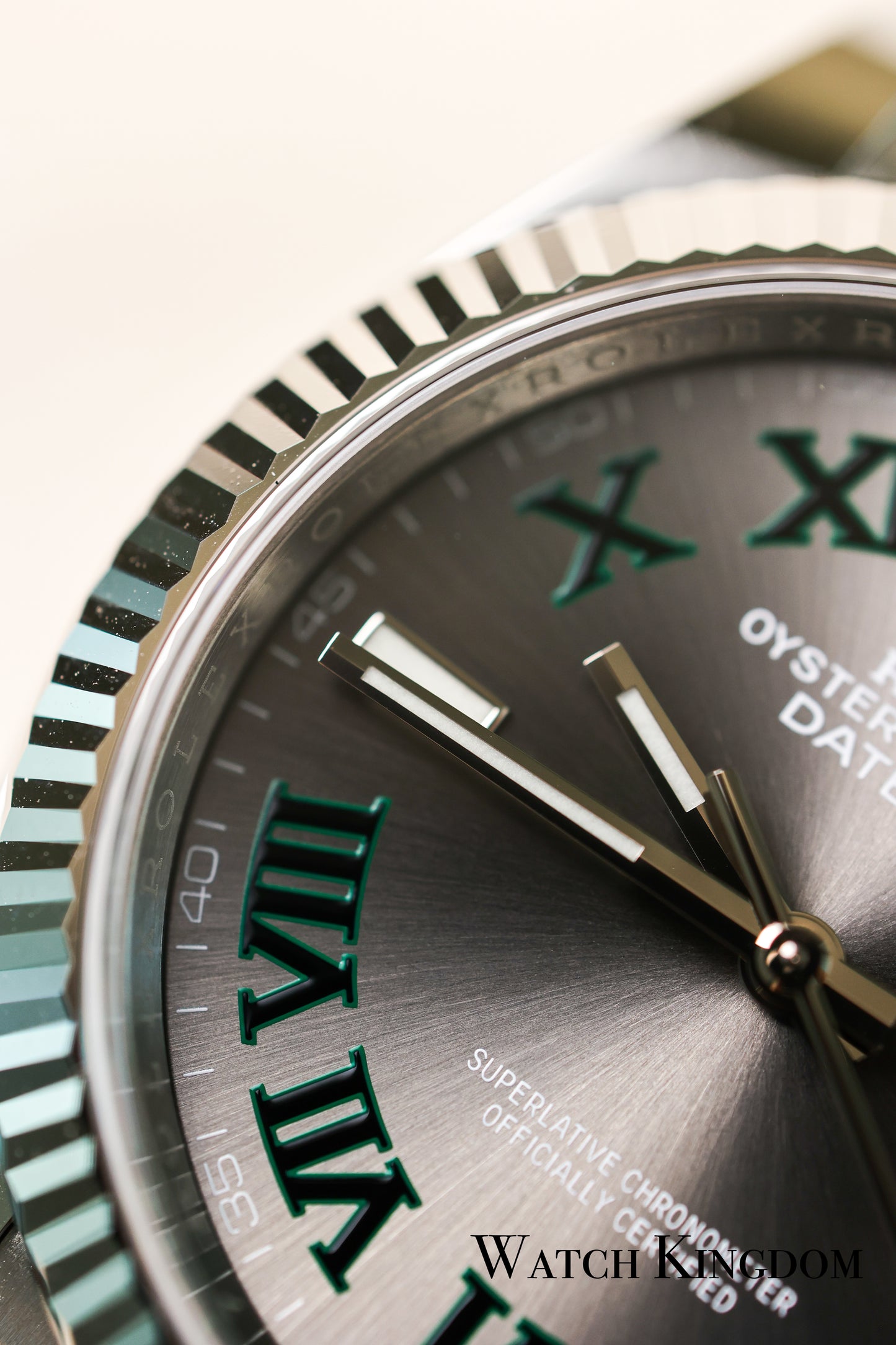 2023 Rolex Datejust 36 Fluted Oyster Bracelet ‘Wimbledon’
