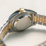 2022 Rolex Datejust 28 Silver With Diamonds Dial Fluted Jubilee Two Tone Yellow Gold