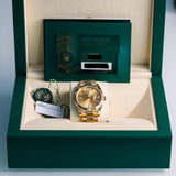 2023 Rolex Daydate 40 Champagne Diamonds Dial Yellow Gold
