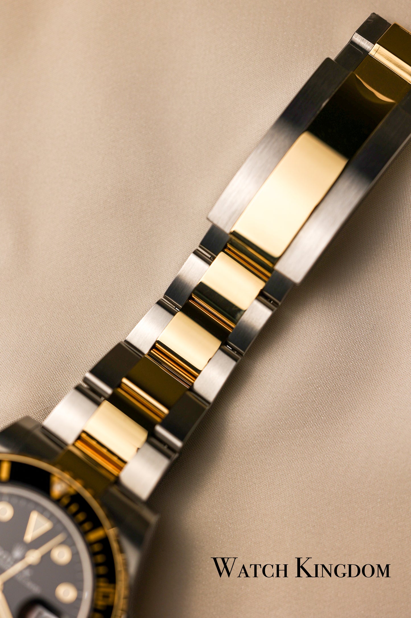 2022 Rolex Submariner Date Black Dial Two Tone Yellow Gold