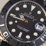 2022 Rolex Yacht Master 37 In Rose Gold